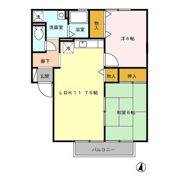 エスポワールの間取り画像