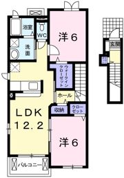 Yeterno Bの間取り画像