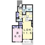 ガイア Aの間取り画像