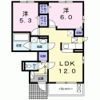 クレアンジュの間取り画像