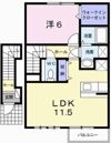 ソレアードⅠの間取り画像