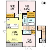 アネシス御立の間取り画像
