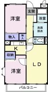 グランデオスの間取り画像