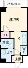 NNS121※FR1か月&初回保証料無料&火災保険料1年分負担キャンペーン中の間取り画像