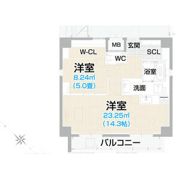 NNS121※キャンペーン中の間取り画像