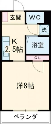 Grace Court(グレイスコート)の間取り画像