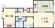 コーポM No．5の間取り画像