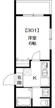 アウローラ本八幡の間取り画像