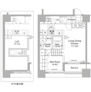 コンフォリア新川の間取り画像
