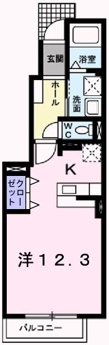 カレントの間取り画像
