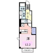 カムフィスペースの間取り画像