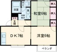 メゾン藤本 周東町の間取り画像