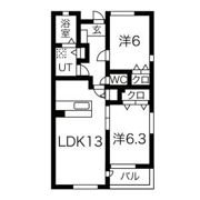 グランコートⅡの間取り画像