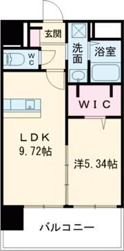 THE SQUARE Glory Residenceの間取り画像