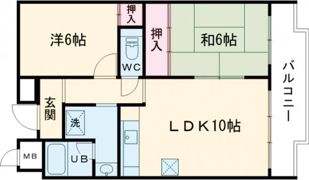ライオンズマンション泉南樽井第2の間取り画像