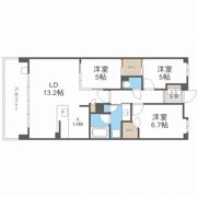 プレジオ芦屋の間取り画像