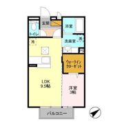 カトルセゾン藤ヶ丘の間取り画像