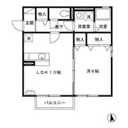 グランメールの間取り画像