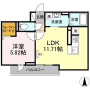エクセリア中村北の間取り画像