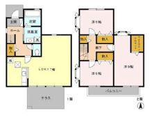 井上邸の間取り画像
