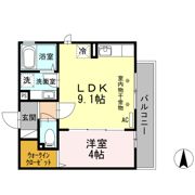 ルミナーレ町田の間取り画像