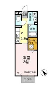 エスティーヌくらしたの間取り画像