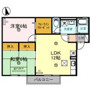 EAST NONAMI 六番館の間取り画像