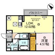 リバーハイツ唐崎の間取り画像