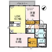 Toile blancheの間取り画像