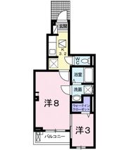 ジュジュヴェの間取り画像