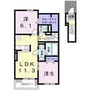 シエルの間取り画像