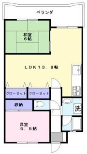 ラフェスタ彦根Iの間取り画像