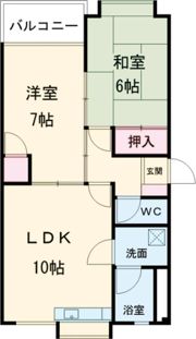 スカイステージの間取り画像
