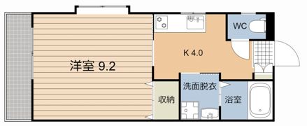 ラフィーネうすきの間取り画像