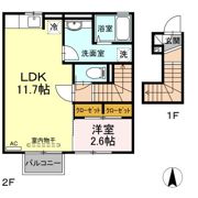 グレイシャスの間取り画像