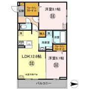 アマーテ元吉田の間取り画像