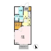 リバティオークの間取り画像