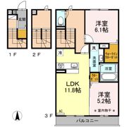 ココン セレソの間取り画像