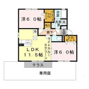 エバーグリーンの間取り画像