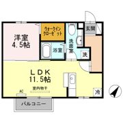 メルメゾンの間取り画像