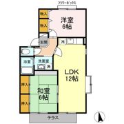 セジュール大善寺 Bの間取り画像