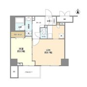 ONE ROOF FLAT TOGOSHIの間取り画像