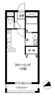 JEWEL COURT A棟の間取り画像