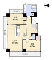 ベルペサージュの間取り画像