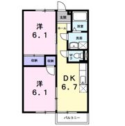 シルキーハイツⅡの間取り画像