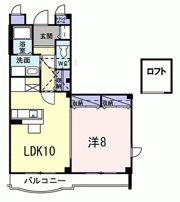 ル・ソレイユ桂川の間取り画像