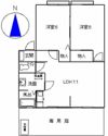 イーストブルーの間取り画像