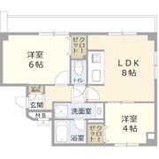 藤和シティホームズ三宮北の間取り画像