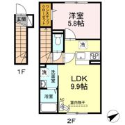 リバーサイドヴィラフェリシアの間取り画像