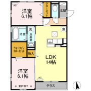 セジュールコートの間取り画像